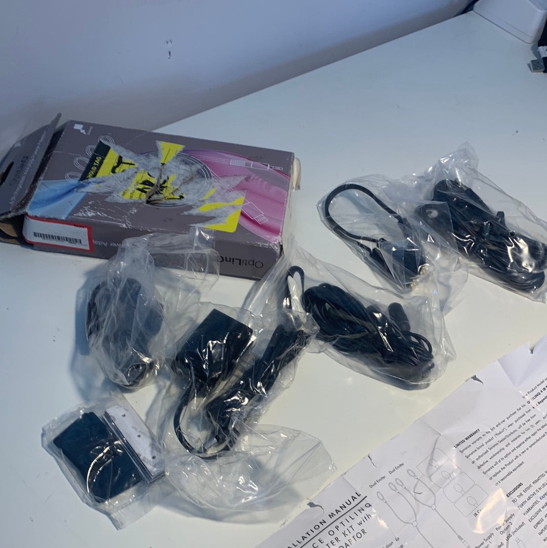 Sonance - Kit de repetidor IR OptiLinq 4 (cada uno) - Negro