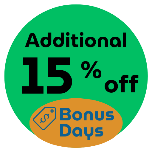 Additional 15% off