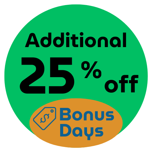 Additional 25% off