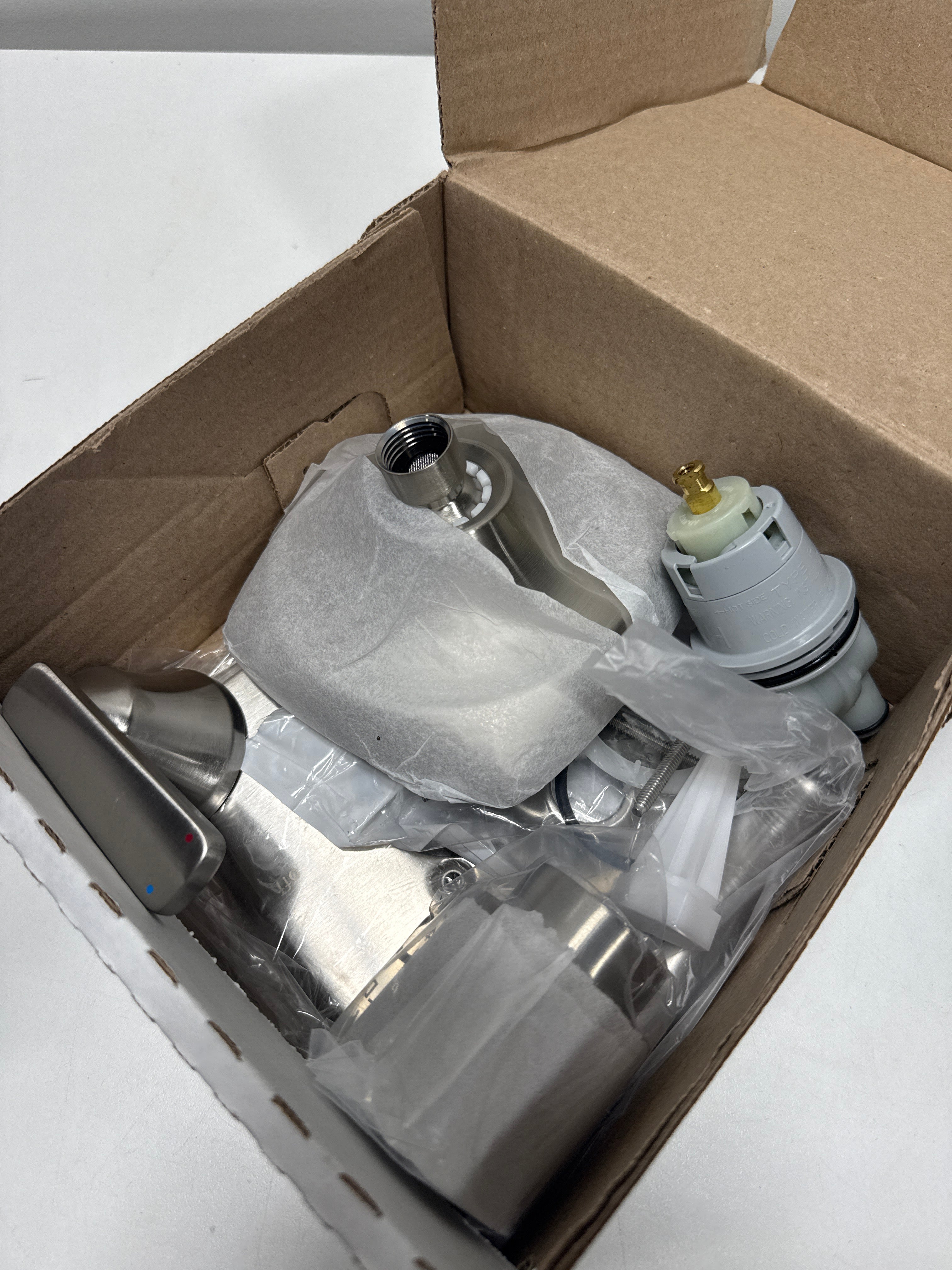 Delta Ashlyn 14 Series Shower Faucet Set, Brushed Nickel Shower Head and Handle Set, Valve Trim Kit, Stainless T14264-SS (