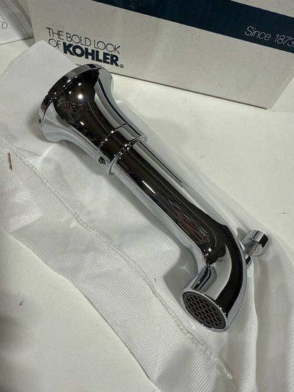 Kohler 27422-CP Tone™ Wall-Mount Bath spout with Diverter, Polished Chrome