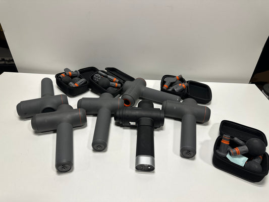 For Parts Lot of 6 Percussion Massagers Hyperice, Sharper Image and more