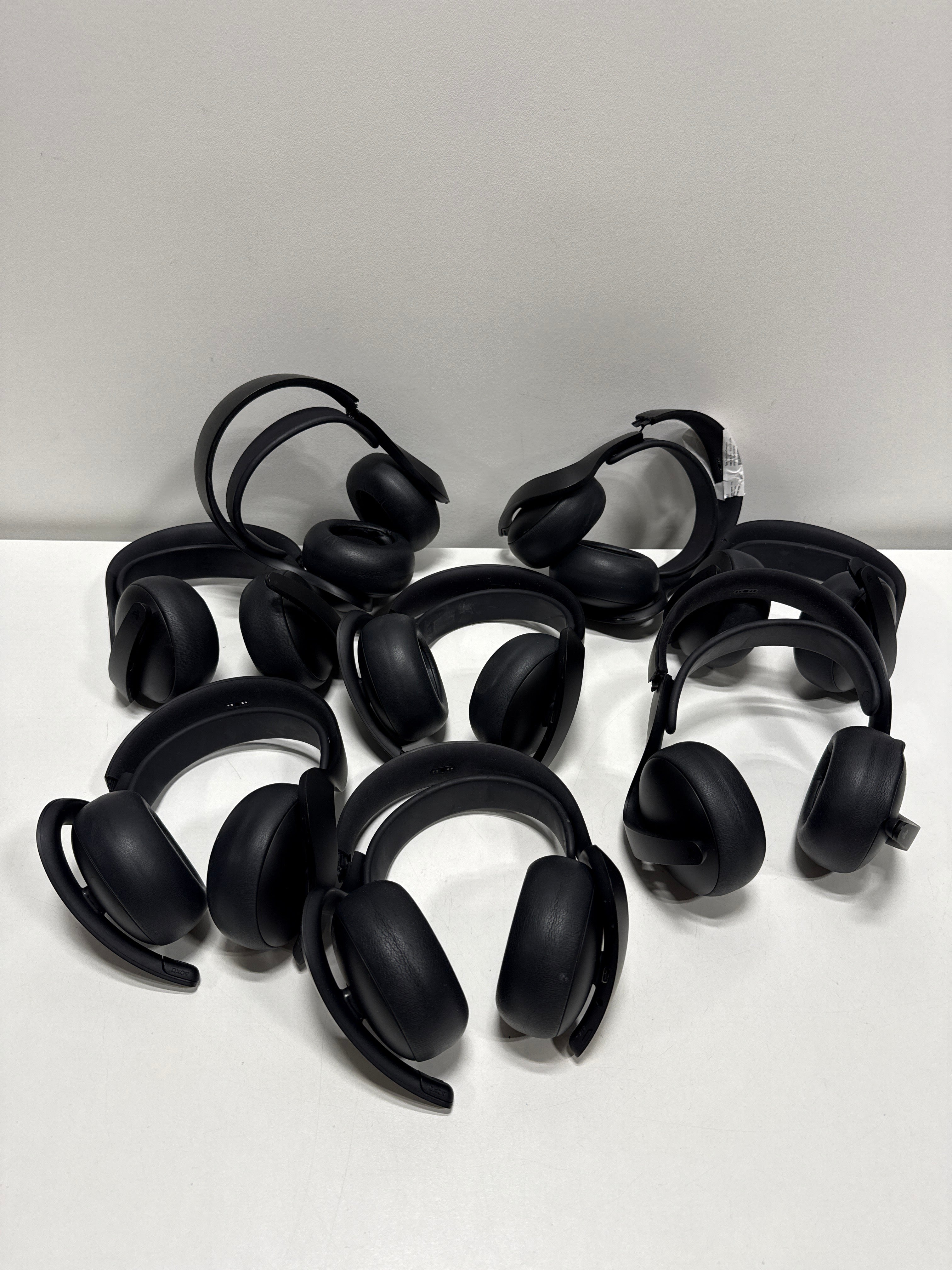 Lot of 8 For Parts PlayStation Pulse Elite Midnight Black - Playstation 5 - *Headphones & Tech Accessories