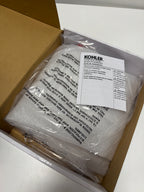 Kohler K-21955 Tempered 6-7/8" Wall Mounted Towel Ring Vibrant Brushed Moderne Brass