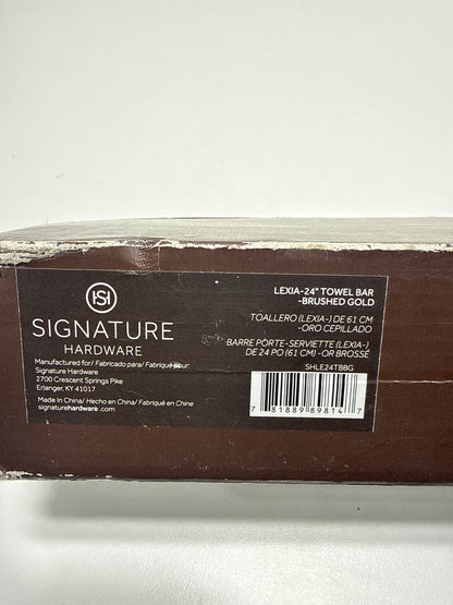 Signature Hardware 483940 Lexia 24" Towel Bar