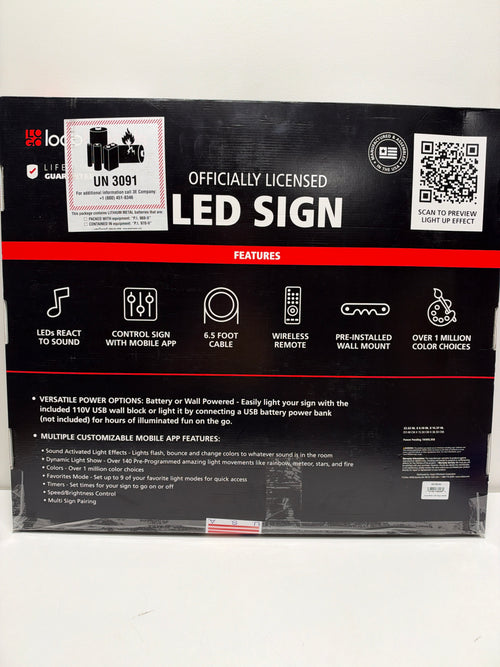 Logobrands Iowa State LED Sign 24" x 20"