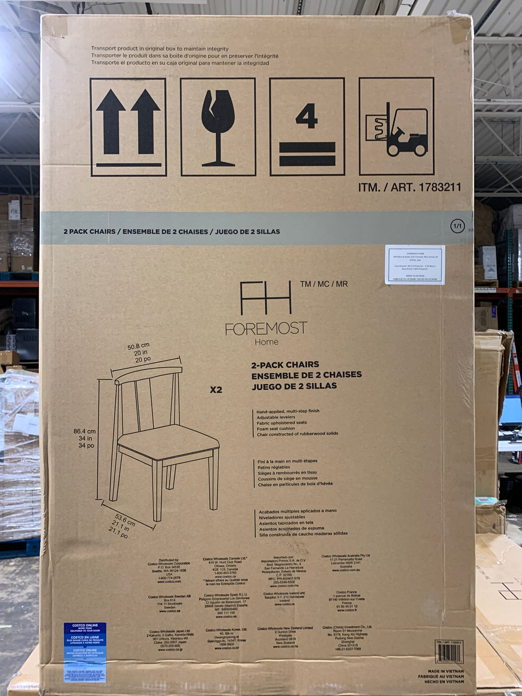 Birkdale Dining Chair 2-pack - *Furniture & Organization
