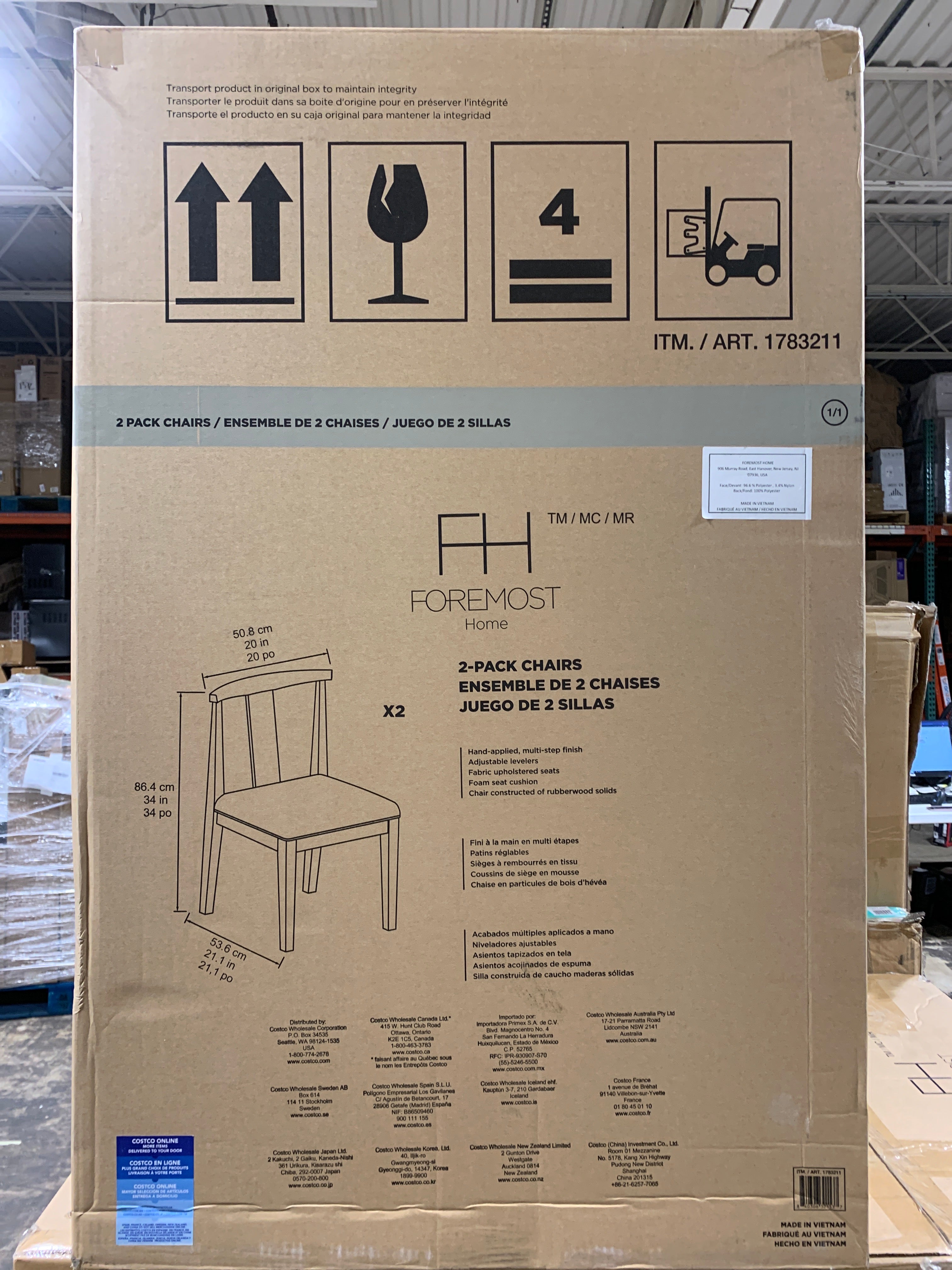 Birkdale Dining Chair 2-pack - *Furniture & Organization