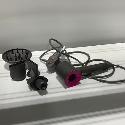 Used Dyson - Supersonic Hair Dryer - Iron/Iron/Fuchsia