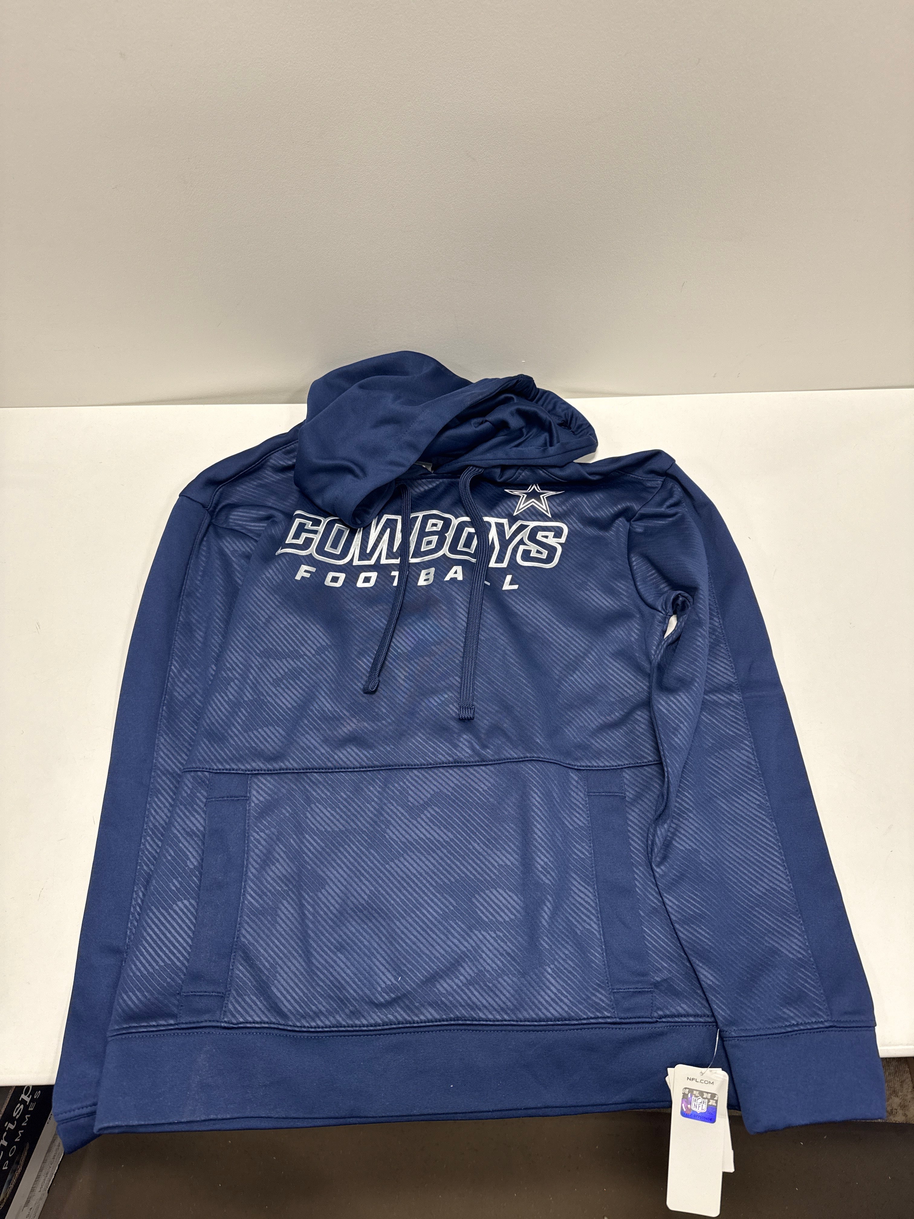 NFL Dallas Cowboys Men's Long Sleeve Performance Hoodie