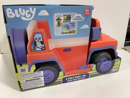 Bluey 6V Ride-on Road Trip Edition