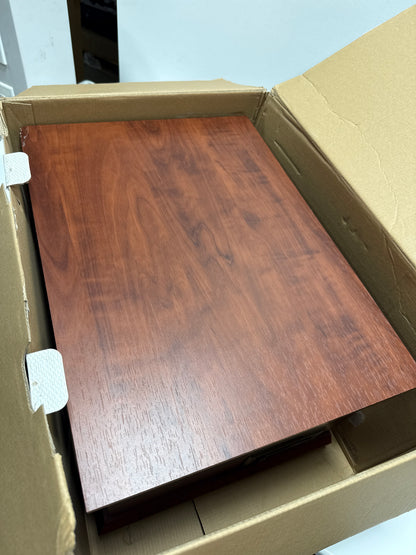 Scratch & Dent Victrola Classic Wood Bluetooth Record Player - Mahogany: Belt Drive Vinyl Turntable