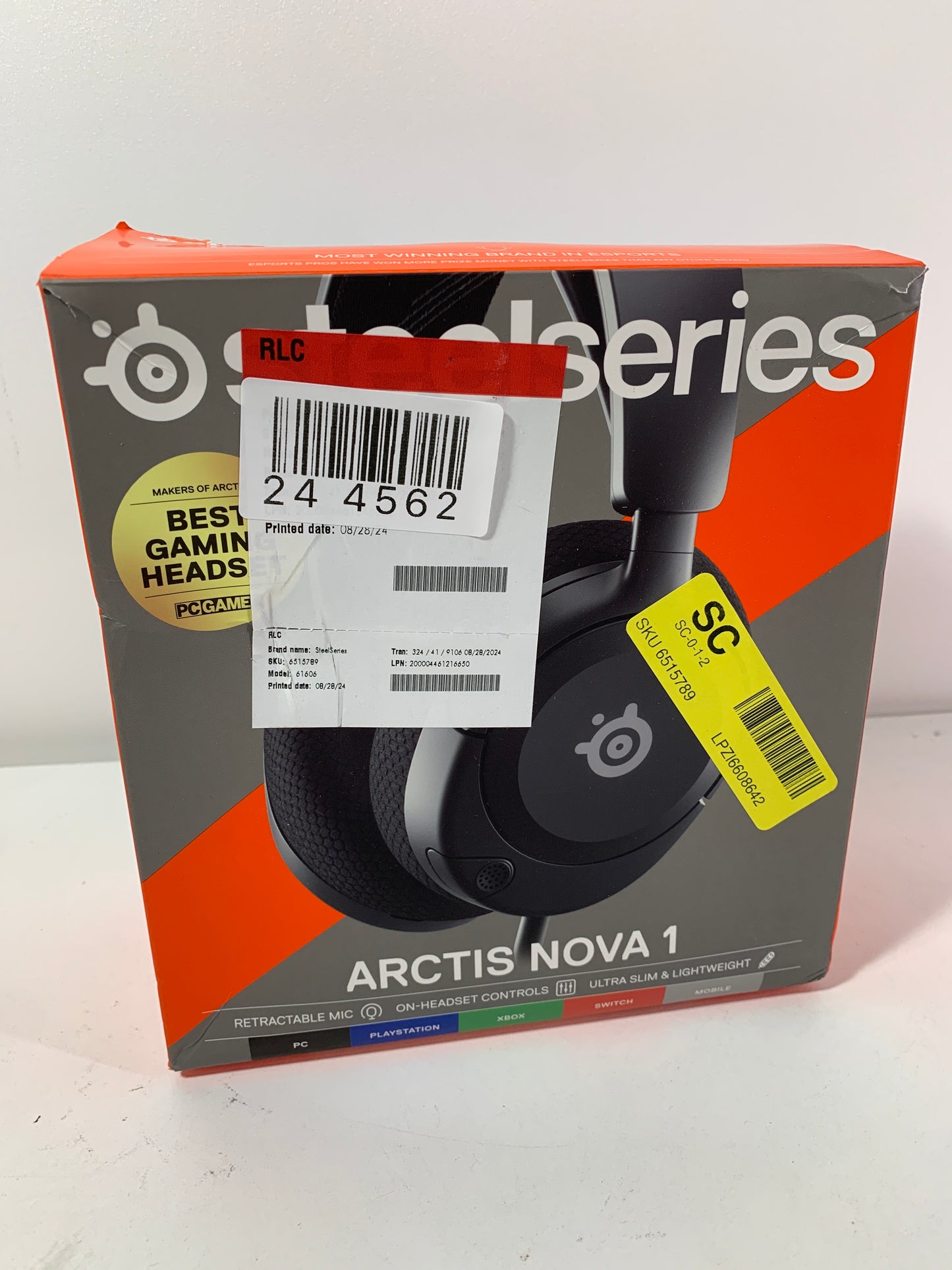 SteelSeries Arctis Nova 1 Wired Gaming Headset for PC