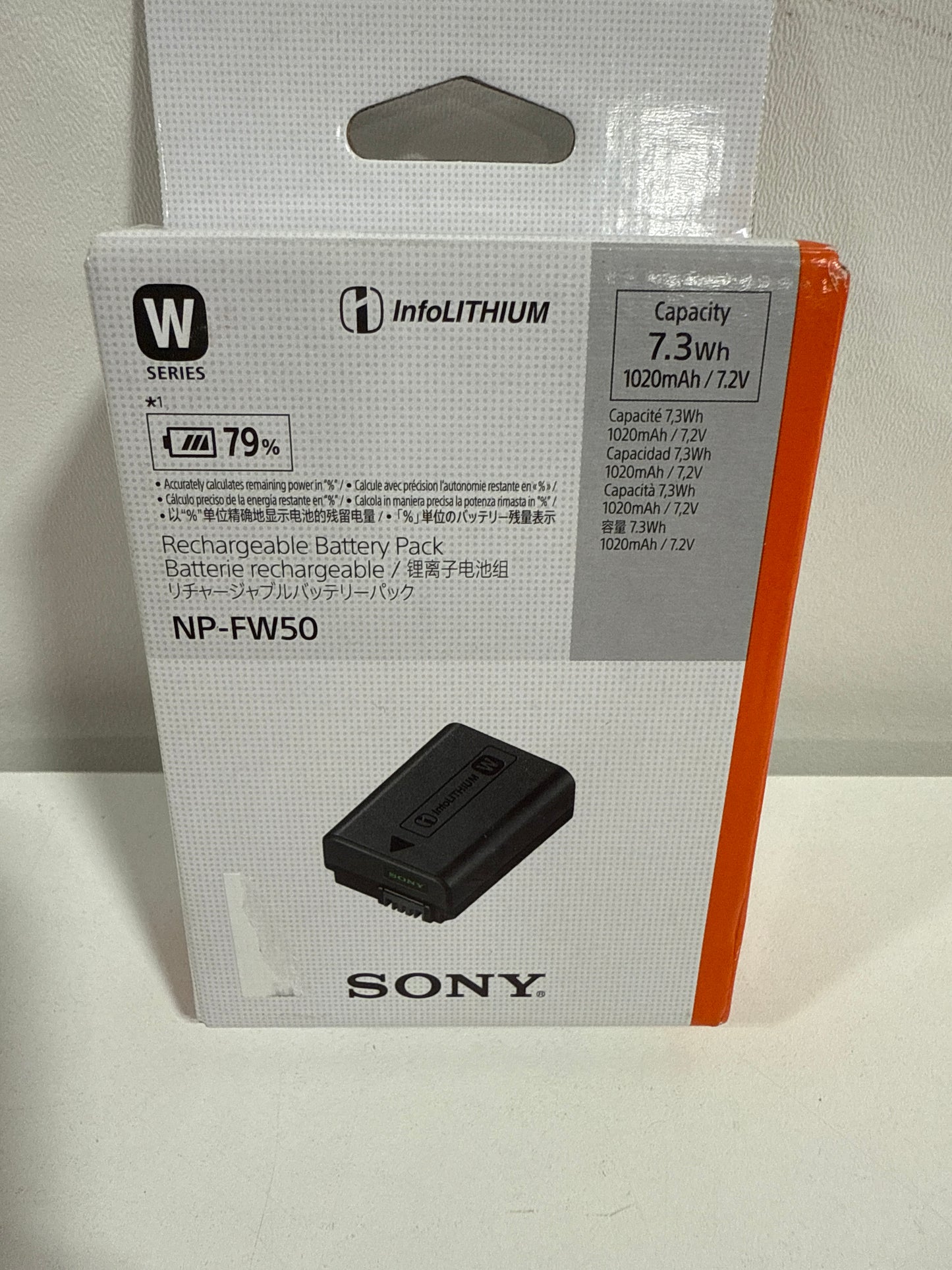 Sony - Rechargeable Lithium-Ion Battery for NP-FW50