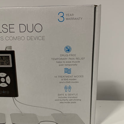 Pure Enrichment PurePulse Duo Deluxe Ems and Tens Combo Device