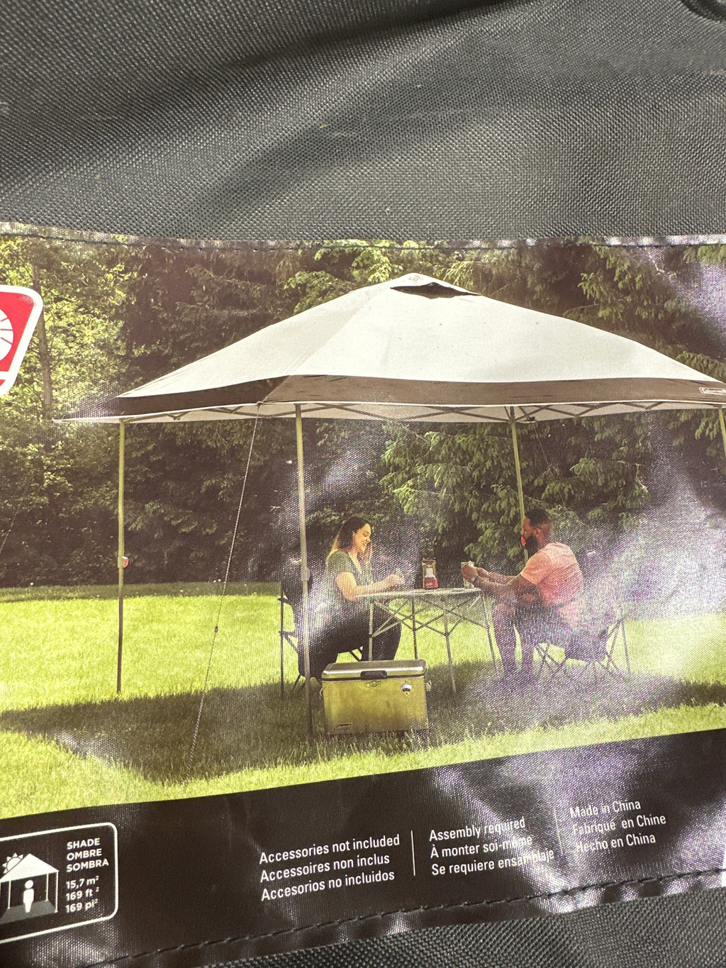 Canopy Only - Coleman Straight Leg Instant Outdoor Canopy Shelter
