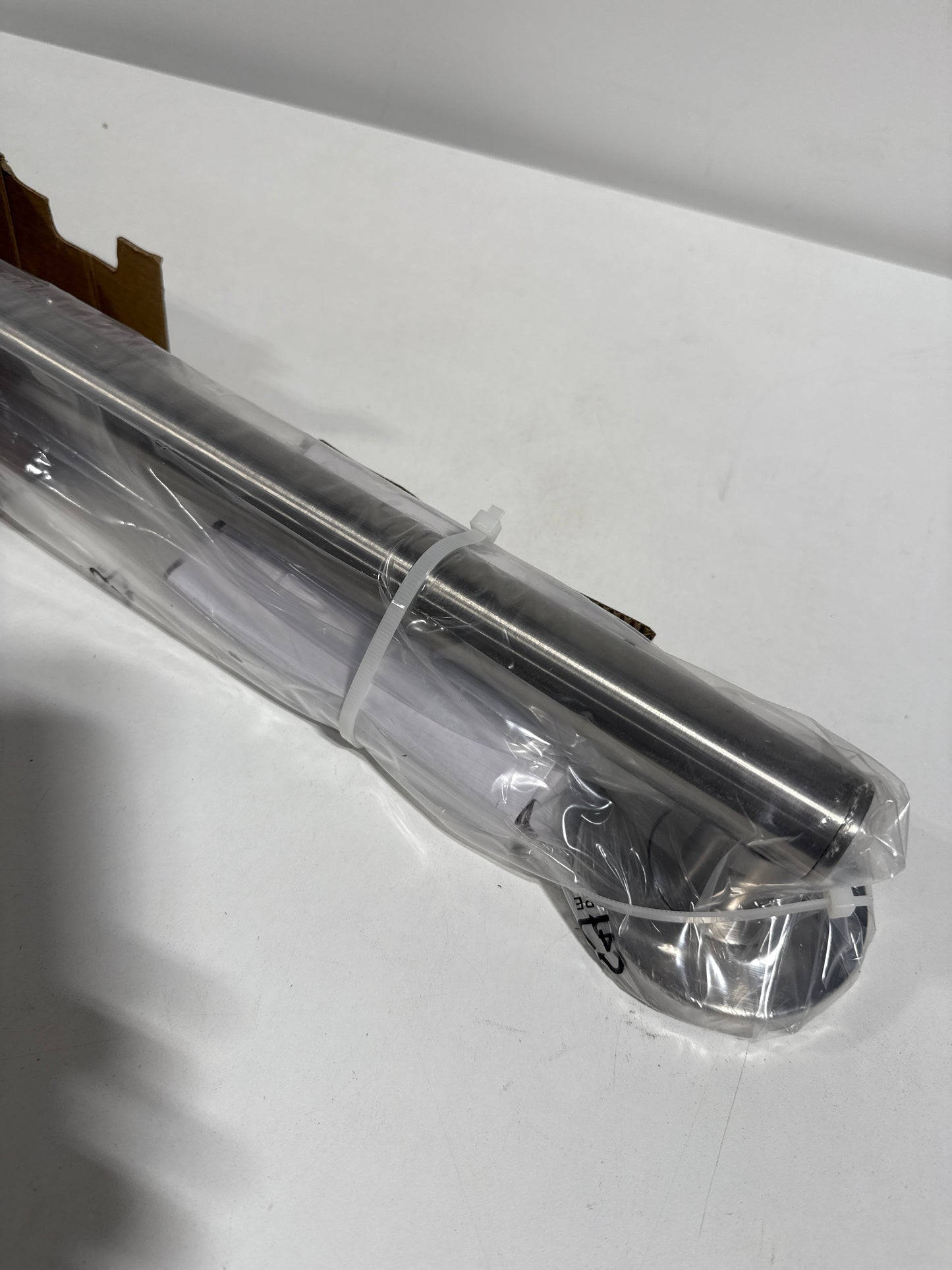 Brizo 693675 36’’ Round Grab Bar Luxe Nickel Bathroom Hardware and Accessories Bathroom Safety Equipment Grab Bars