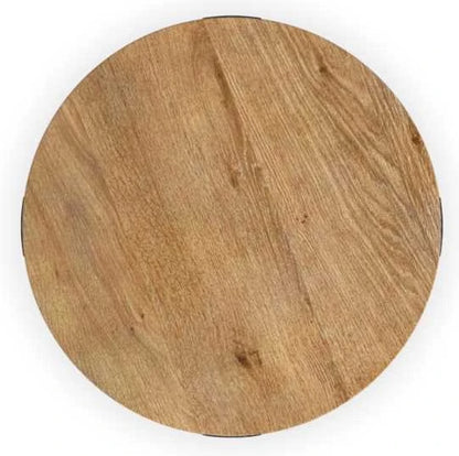 Flexsteel Millwork Black/Umber Round Coffee Table