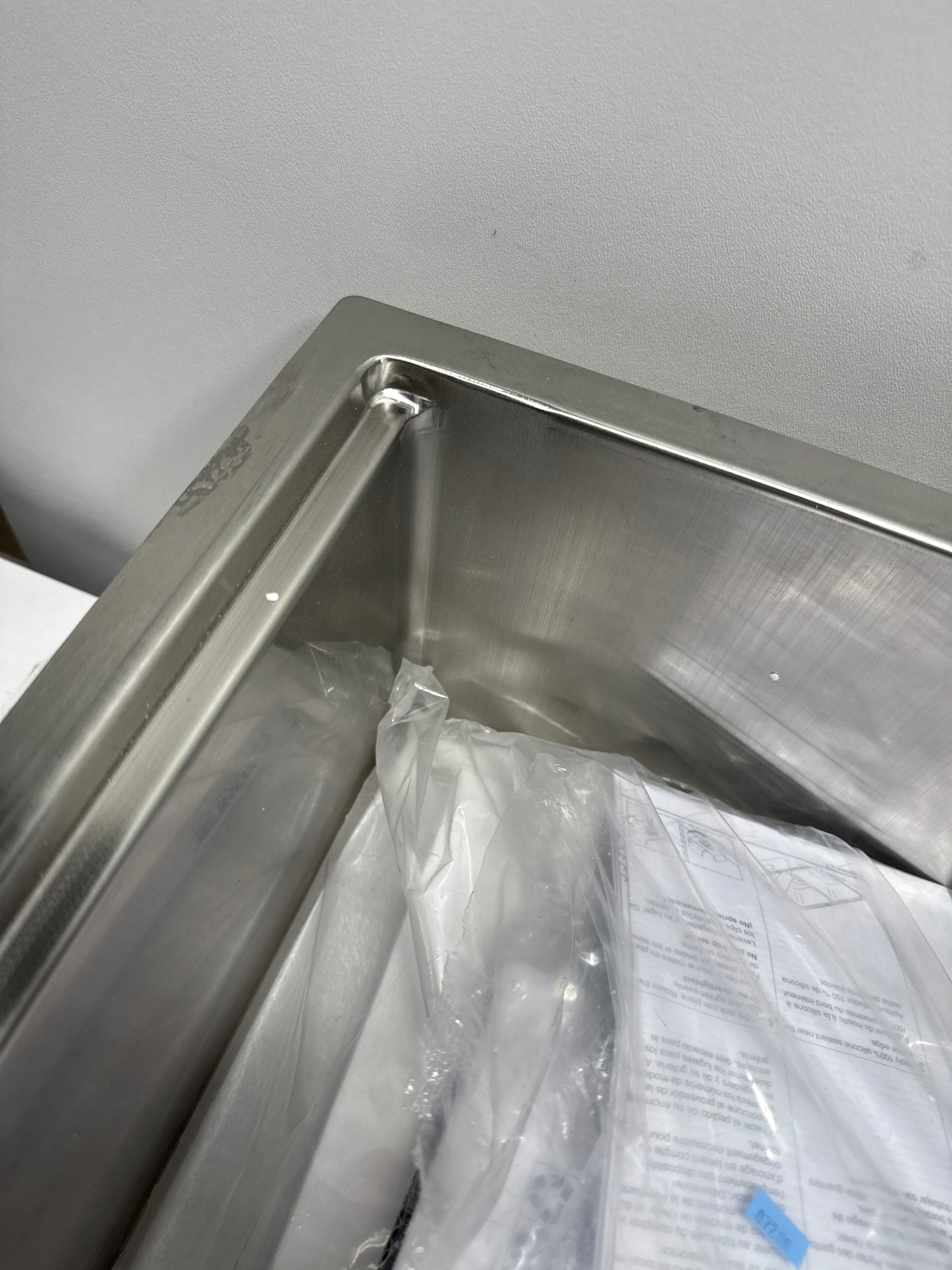 Scratch & Dent Kohler 33662-PC-NA Strive® 32" undermount single-bowl workstation kitchen sink, Stainless Steel