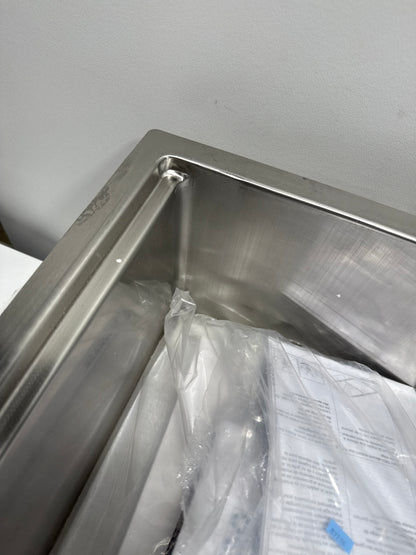 Scratch & Dent Kohler 33662-PC-NA Strive® 32" undermount single-bowl workstation kitchen sink, Stainless Steel