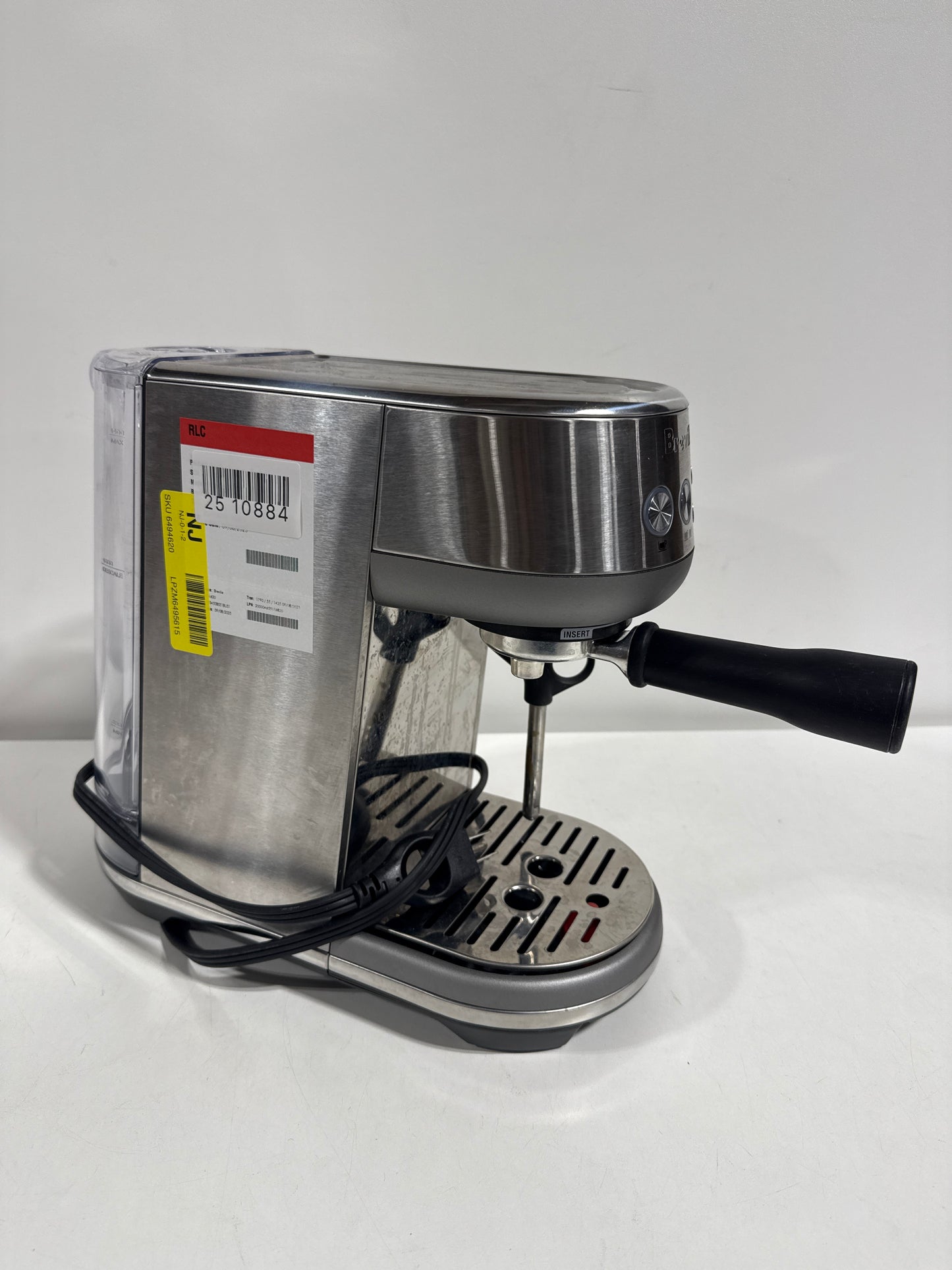 Used See Desc Breville Bambino Stainless Steel ThermoJet Espresso Maker
