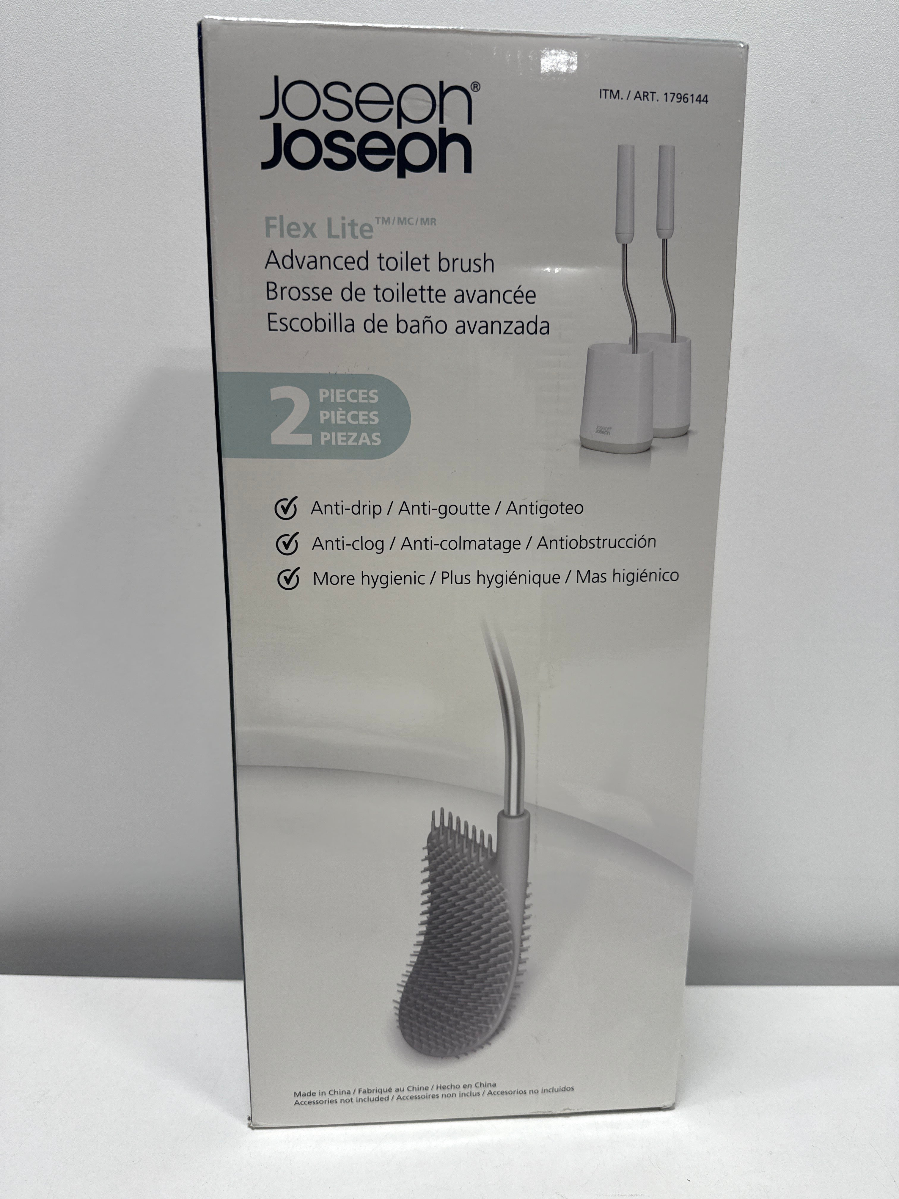 Joseph Joseph Flex Lite Toilet Brush 2pk - *Kitchen & Dining