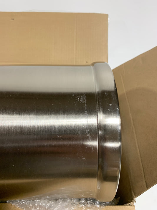 See Desc Grantway 48 in. Indoor/Covered Outdoor Brushed Nickel Low Profile Ceiling Fan Without Light