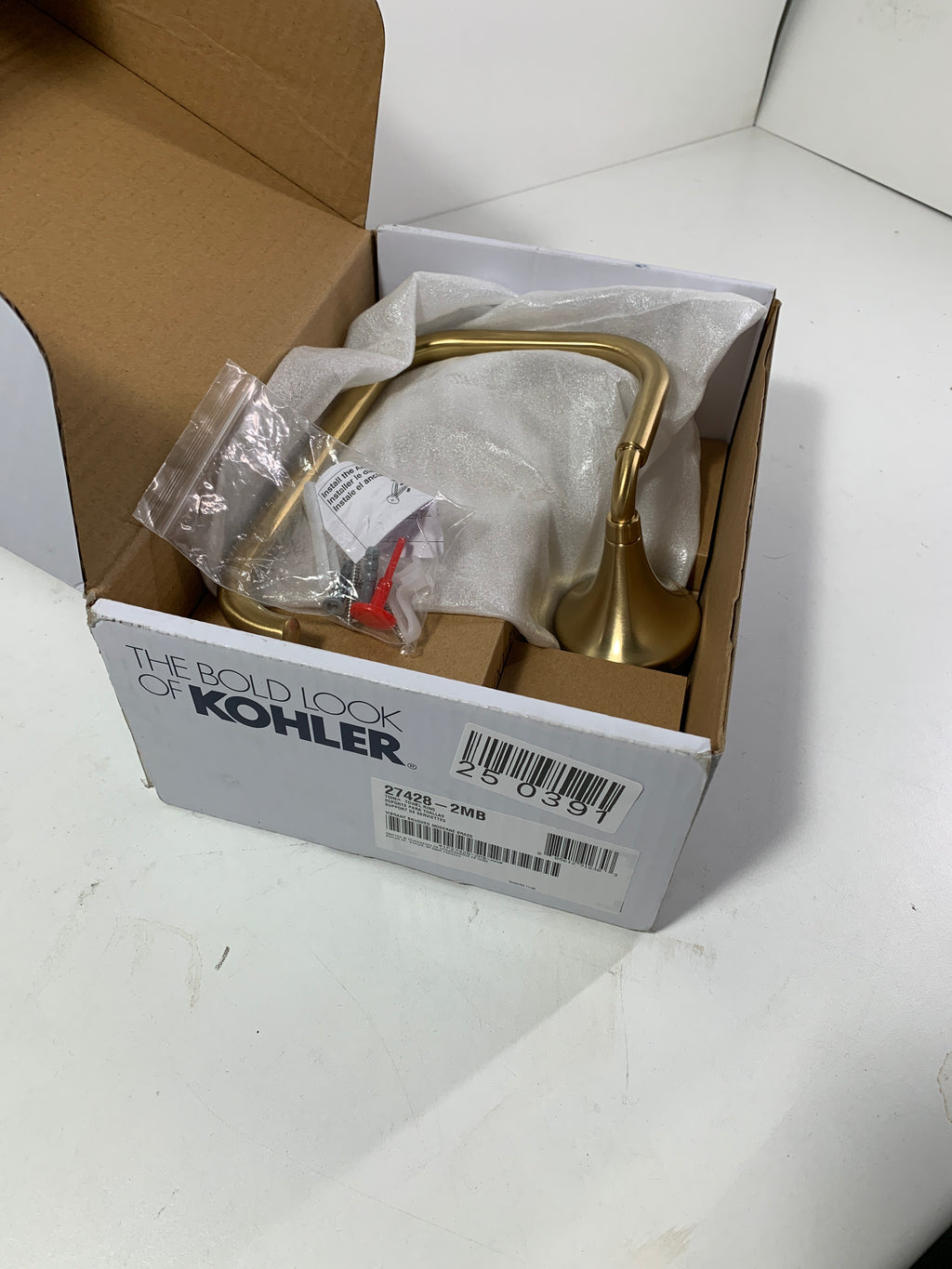KOHLER K-27428 Tone Towel Ring