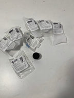7 - See Desc Radius 1-1/4 in. (32mm) Modern Matte Black Round Cabinet Knob - *Tools Hardware & Misc