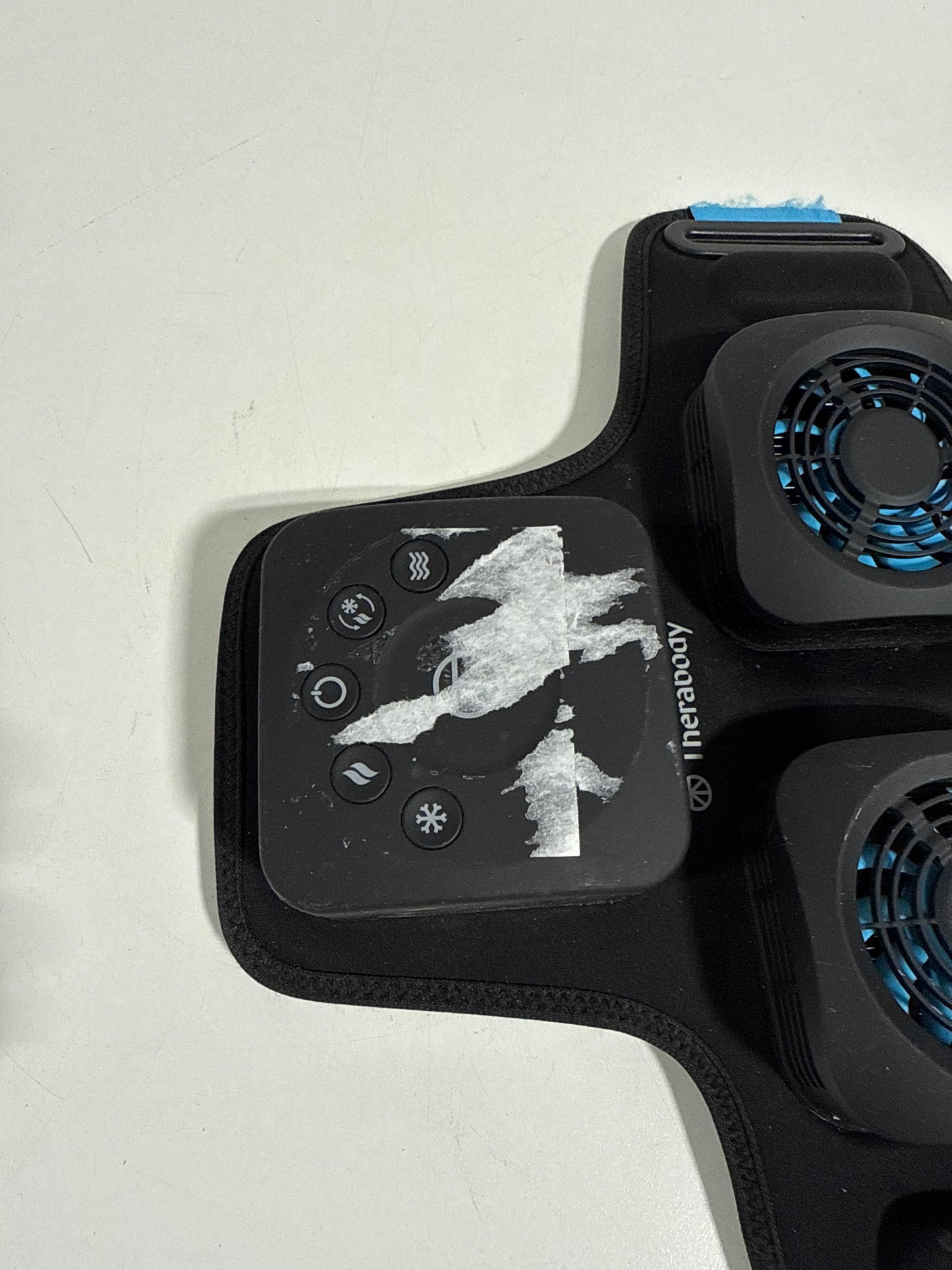 Therabody - RecoveryTherm Knee Multi-Therapy Knee Wrap - Black