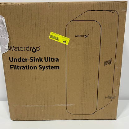 Waterdrop - Ultra Filtration Under Sink Water Filter System - Black