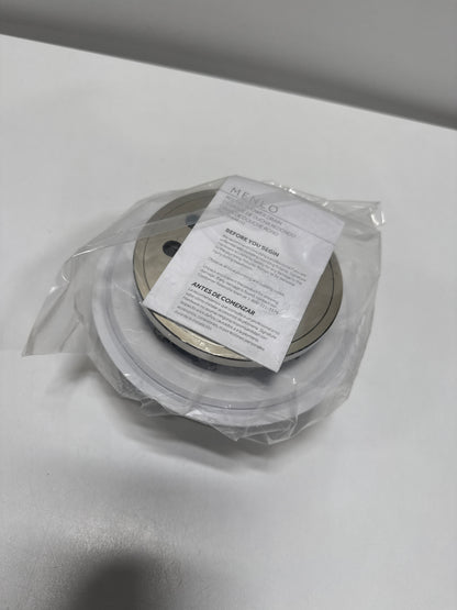 Signature Hardware 955227 FundamentALL 4-1/2" Round Shower Drain Polished Nickel