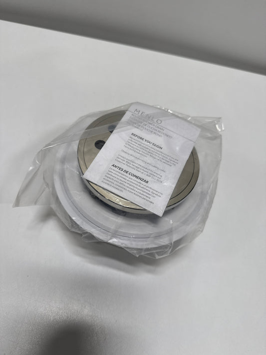 Signature Hardware 955227 FundamentALL 4-1/2" Round Shower Drain Polished Nickel