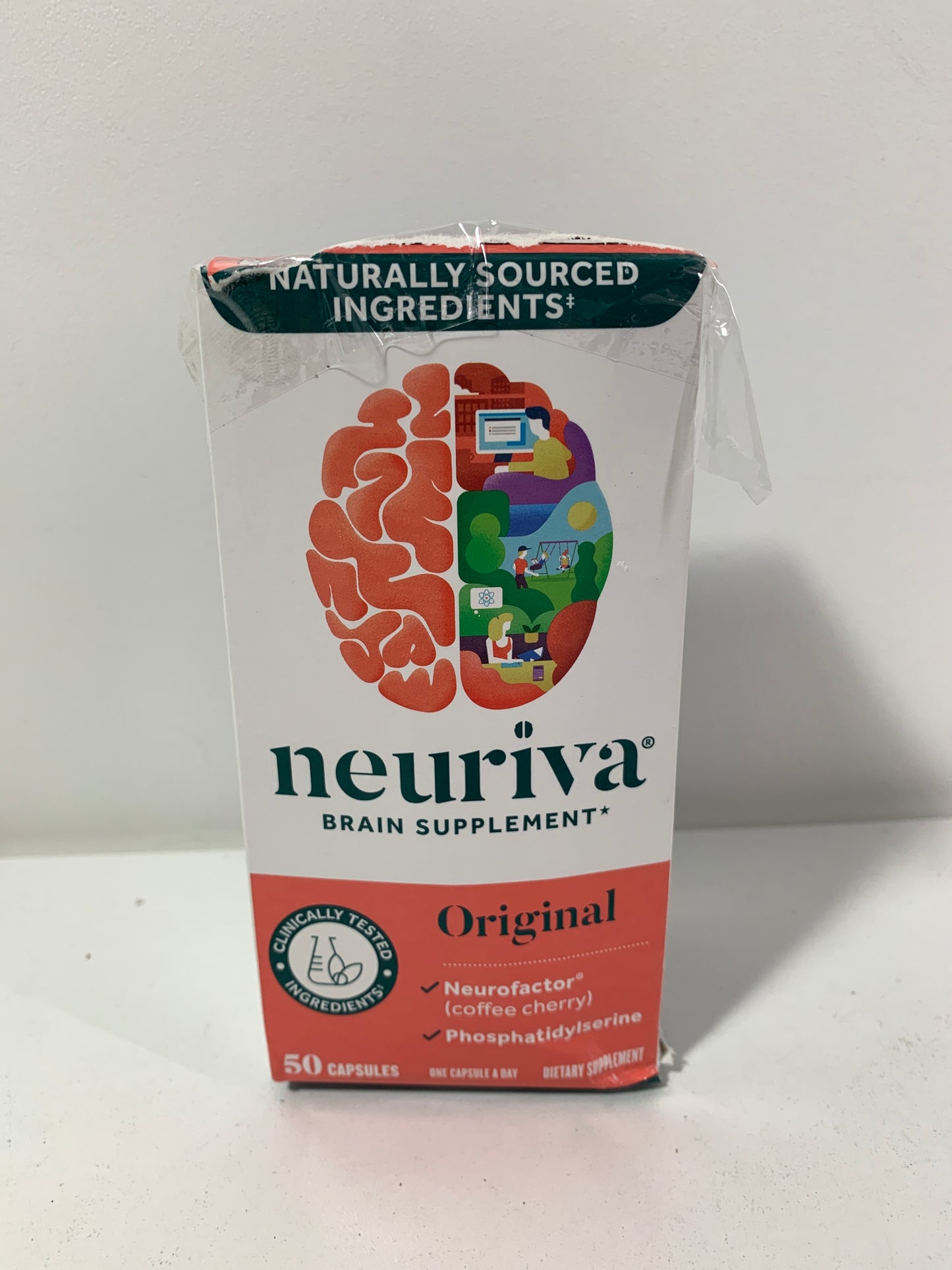 Neuriva Brain Supplement 50 Caplets Exp. 04/26