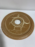 Ekena Millwork CM18ED1STC Edinburgh Ceiling Medallion 18 1/8’’OD x 3 1/2’’ID x 2 3/4’’P Hand-Painted Smokey Topaz