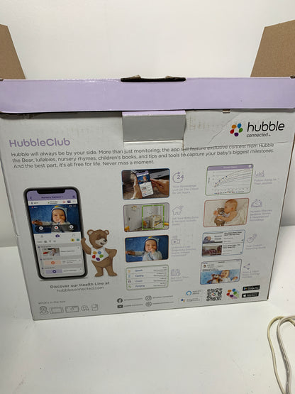 Hubble Connected - Nursery Pal Premium with Hubble Grip 5" HD Smart Baby Monitor with Pan, Tilt, Zoom