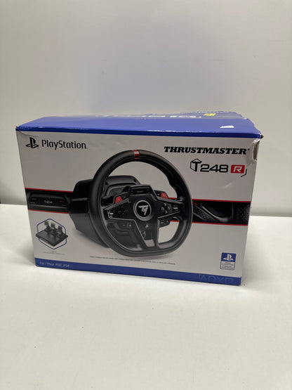 Thrustmaster - T248R Racing Wheel and Magnetic Pedals for Playstation 4, Playstation 5, Windows - Black