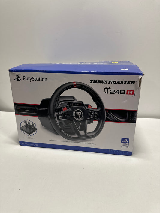Thrustmaster - T248R Racing Wheel and Magnetic Pedals for Playstation 4, Playstation 5, Windows - Black