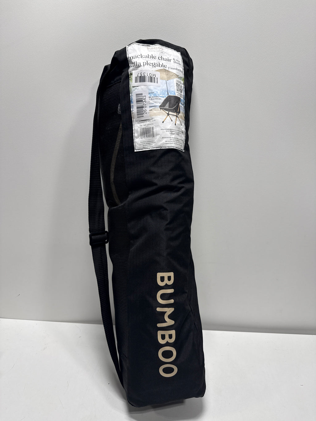 Bumboo Packable Chair with Sun Shade