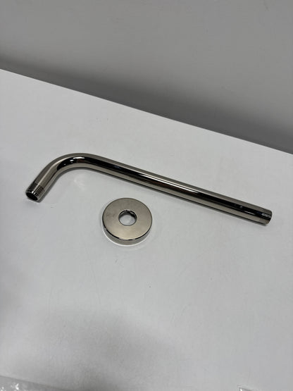 Signature Hardware 446526 12" Rain Shower Arm and Flange