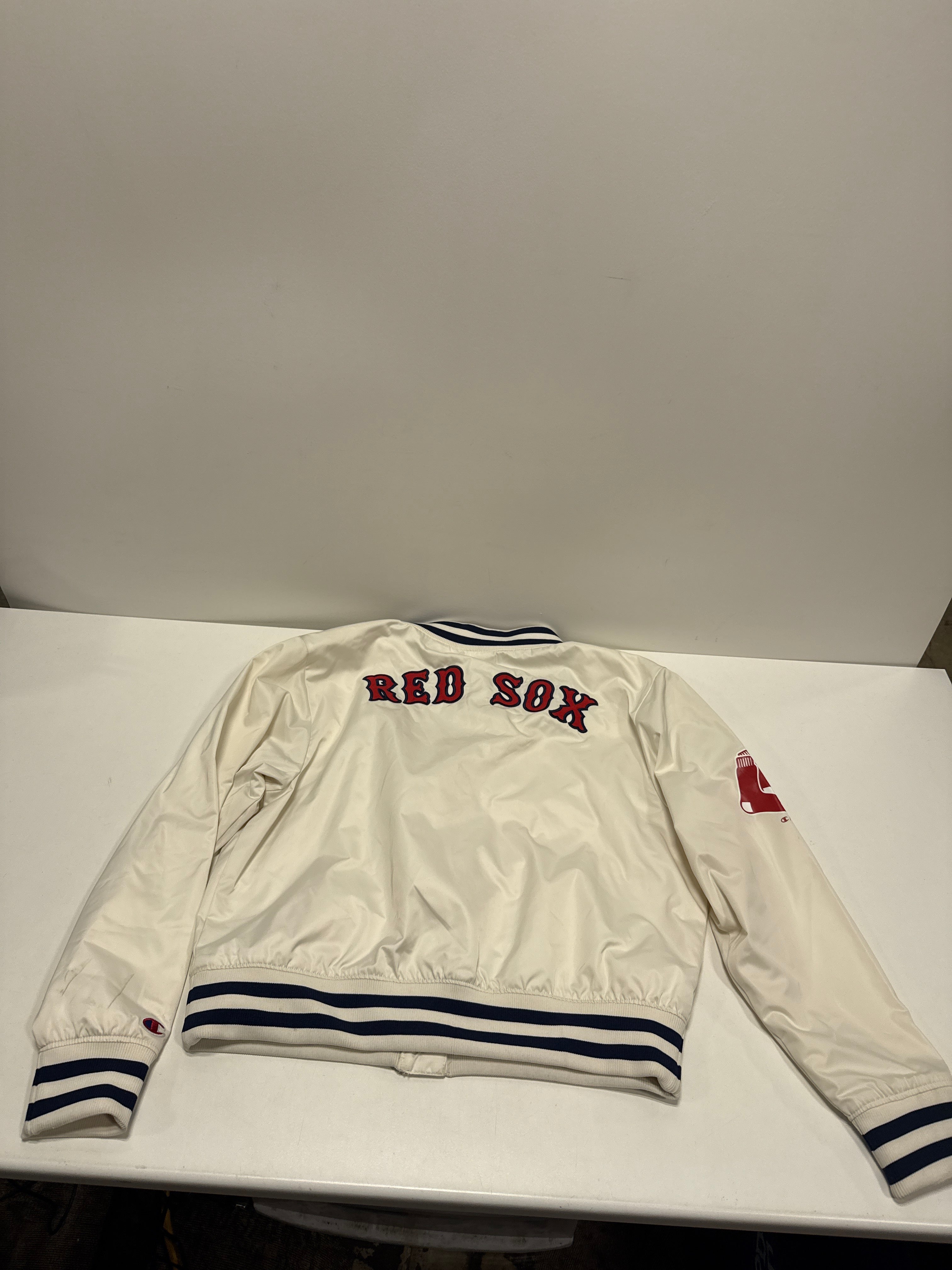 MLB Boston Red Sox Women's Champion Bomber Jacket - L