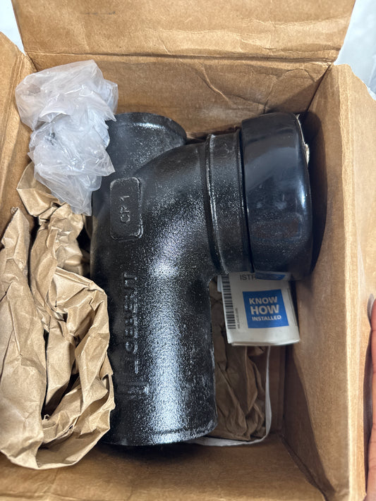 Geberit 367.072.18.1 90° Cast Iron Fitting