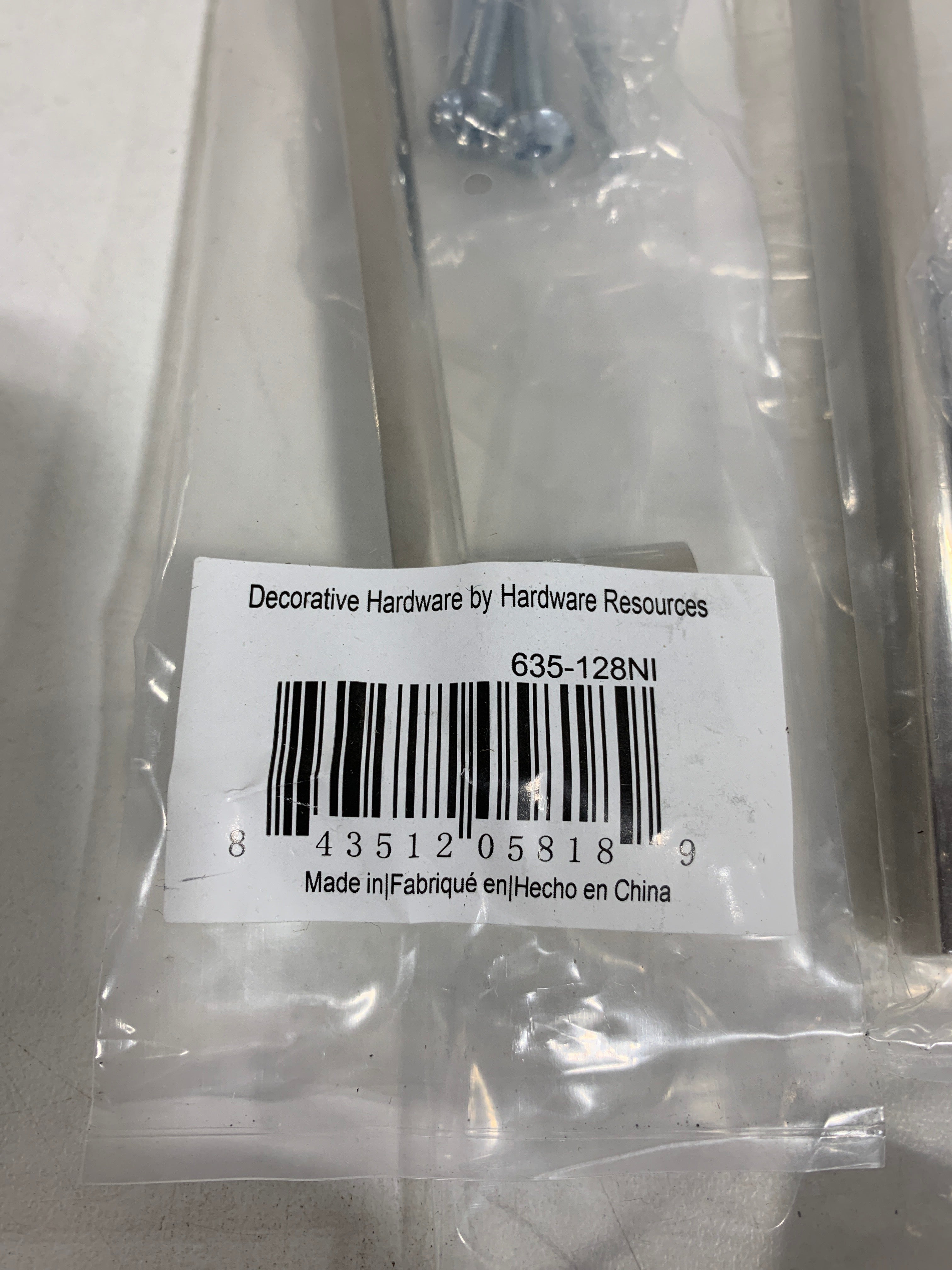 4 Jeffrey Alexander 635-128 Sutton 5-1/16’’ (128 Mm) Center to Center Square Linear Bar - *Tools Hardware & Misc