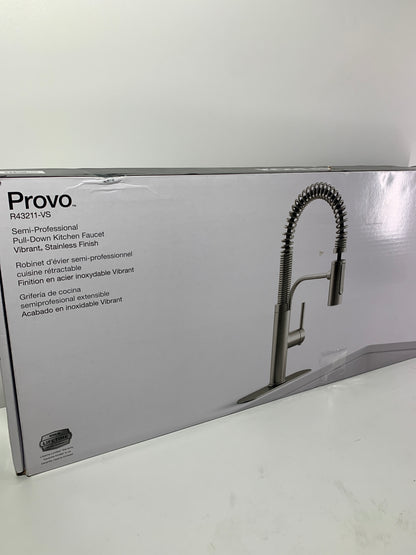 Kohler Provo Semi-Pro Kitchen Faucet Stainless Steel