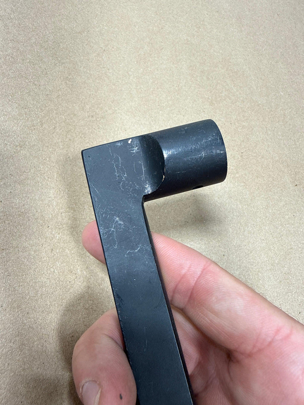 Scratch Baldwin Ee.Seaxsqu.R.Cqe Seattle One Piece Single Cylinder Keyed Entry Handleset - Black