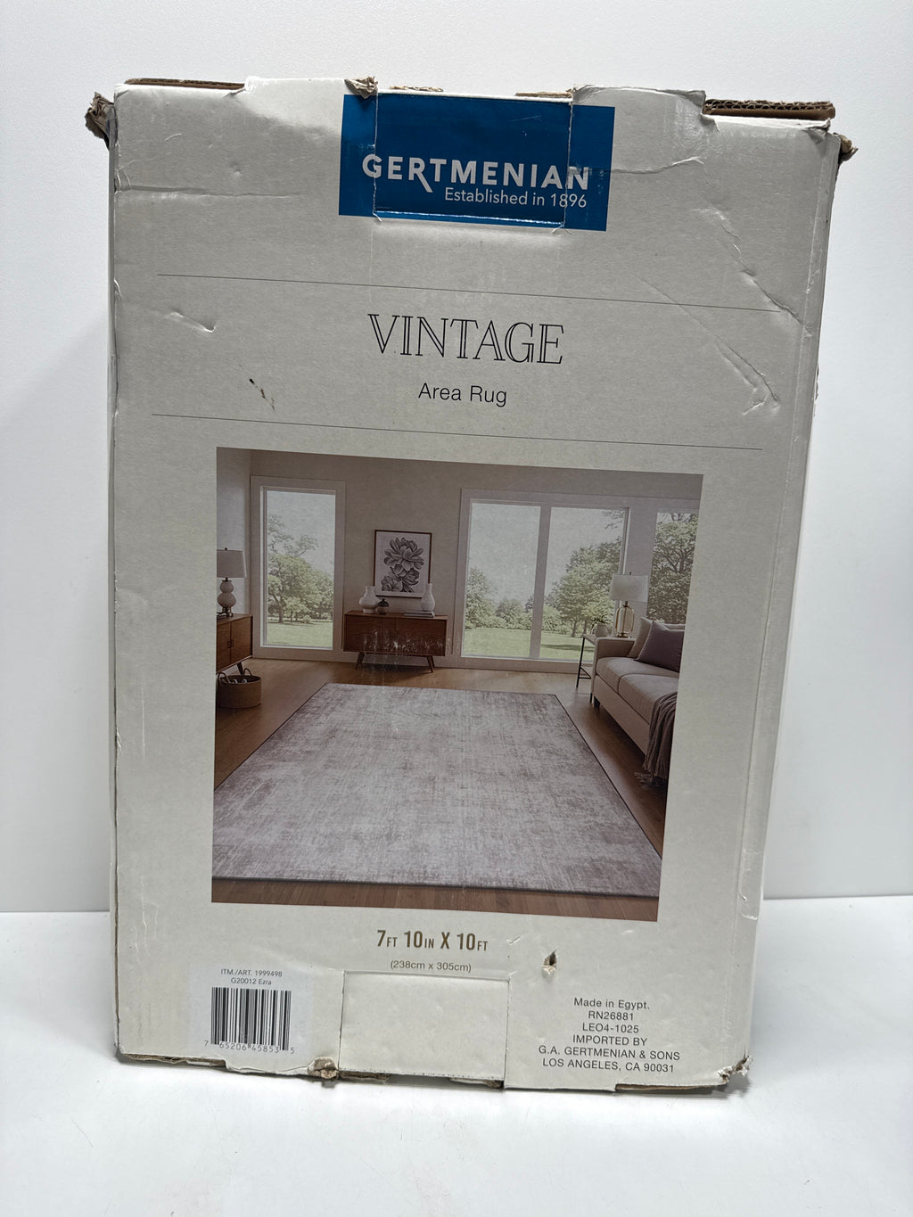 Gertmenian & Sons Vintage Area Rug, Ezra, 7'10” x 10'