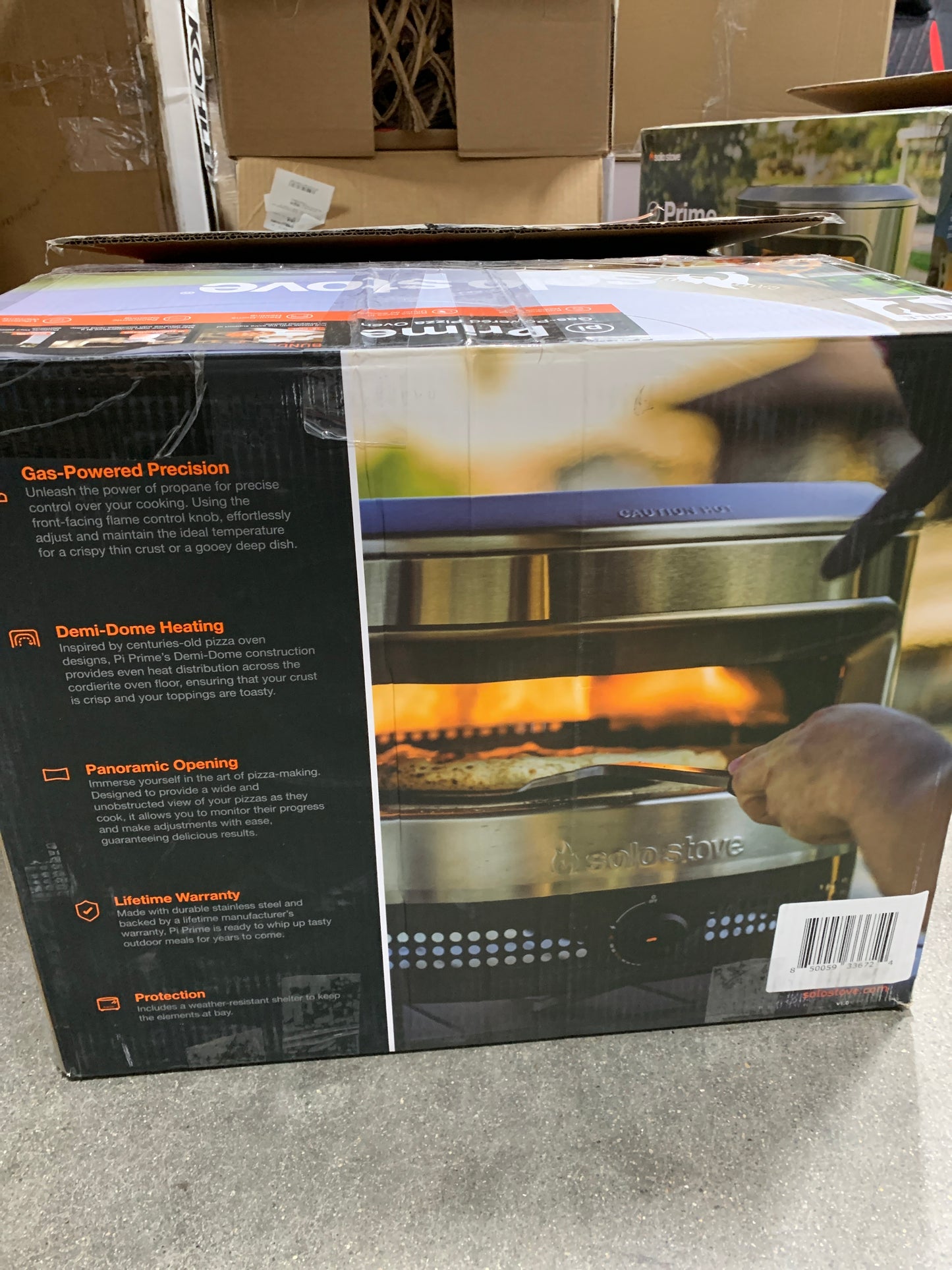 Used Solo Stove Pi Prime Pizza Oven Bundle