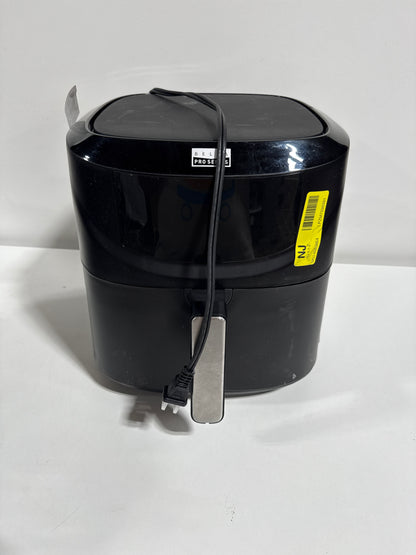 Bella PRO - 8-qt. Touchscreen Air Fryer with Divided Basket - Matte Black