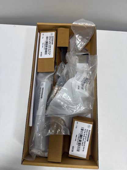 Scratch Signature Hardware Aurick Right Handed Solid Brass Keyed Entry Door Lever Set with 2-3/8" Backset Model: 479101