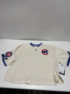MLB Chicago Cubs Women's Champion Antique White Mesh Jersey - M